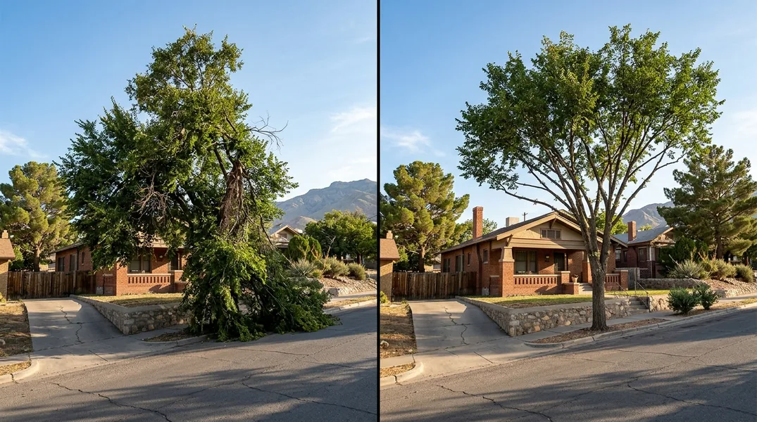 Result tree service in El Paso - El Paso Tree Service