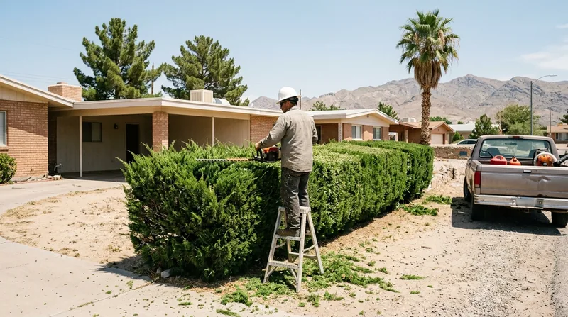 Hedge Trimming & Shrub Care El Paso